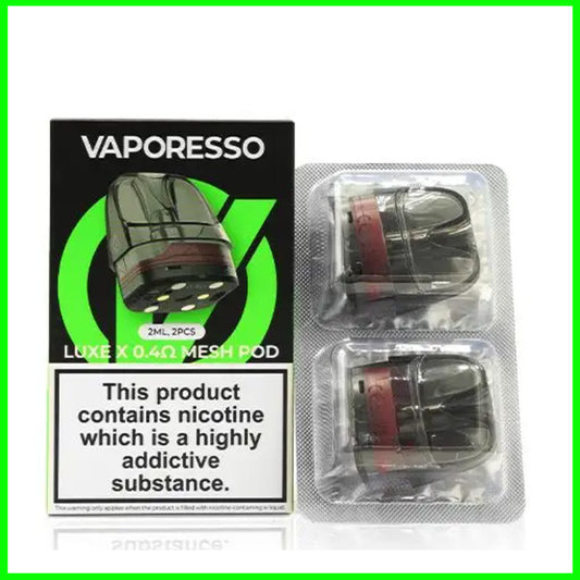 Vaporesso LUXE X 0.4 ohm Replacement pods ( 2pack)