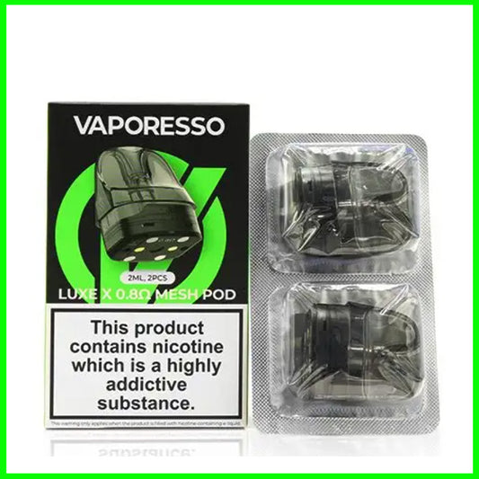 Vaporesso LUXE X 0.8 ohm Replacement pods ( 2pack)