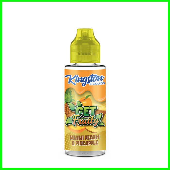 Miami Peach & Pineapple Kingston Get Fruity 100ml