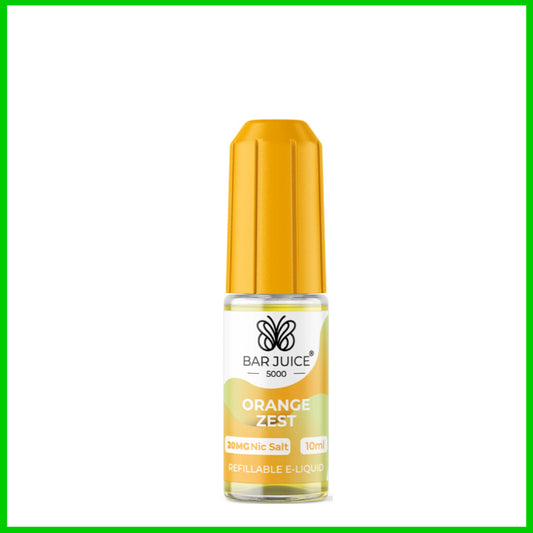 Orange Zest Bar Juice 5000 Nic Salt 10ml