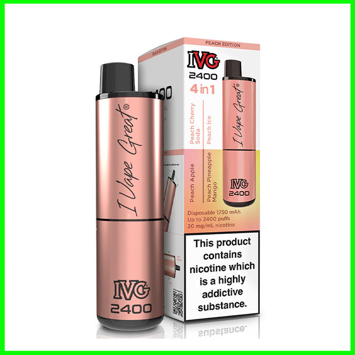 Peach Edition IVG 2400 Disposable