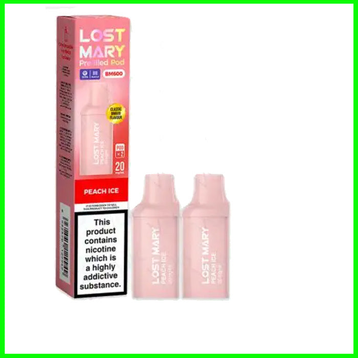 Peach Ice BM600 Refill Pods