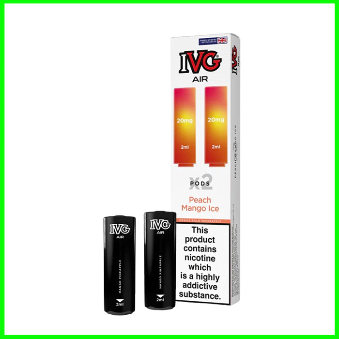 Peach Mango Ice IVG Air Replacement Pods