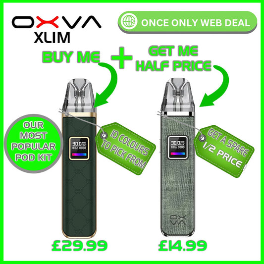 Pine Green Oxva Xlim Pro Pod Kit