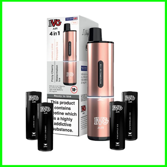 Pink Edition IVG Air 4in1 Pod Kit