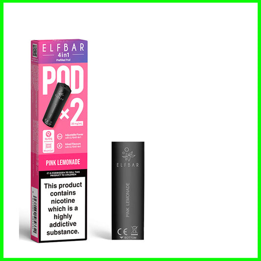 Elfbar 4in1 Pre-filled Replacement Pods -Pink Lemonade