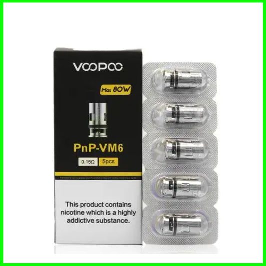 Voopoo PnP VM6 Replacement Coils