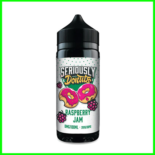 Raspberry Jam Doozy Seriously Donut 100ml