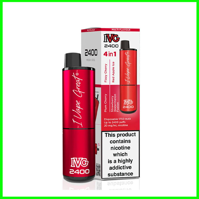 Red Edition IVG 2400 Disposable