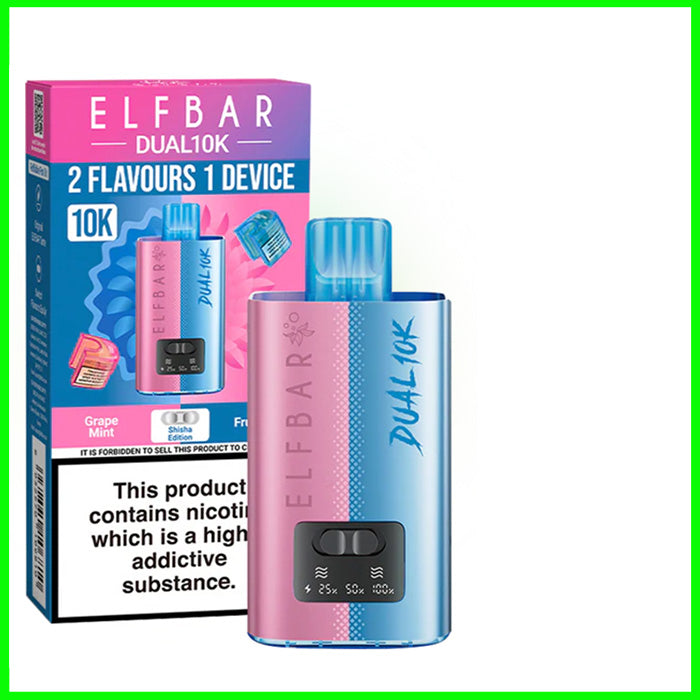 Elfbar Dual 10K Vape Kit- Shisha Editon