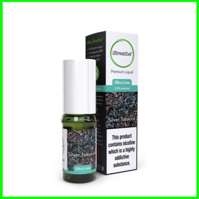 Silver Tobacco Ibreath Eliquid 10ml