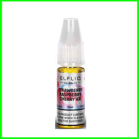 Strawberry Raspberry Cherry Ice Elfliq salts 10ml