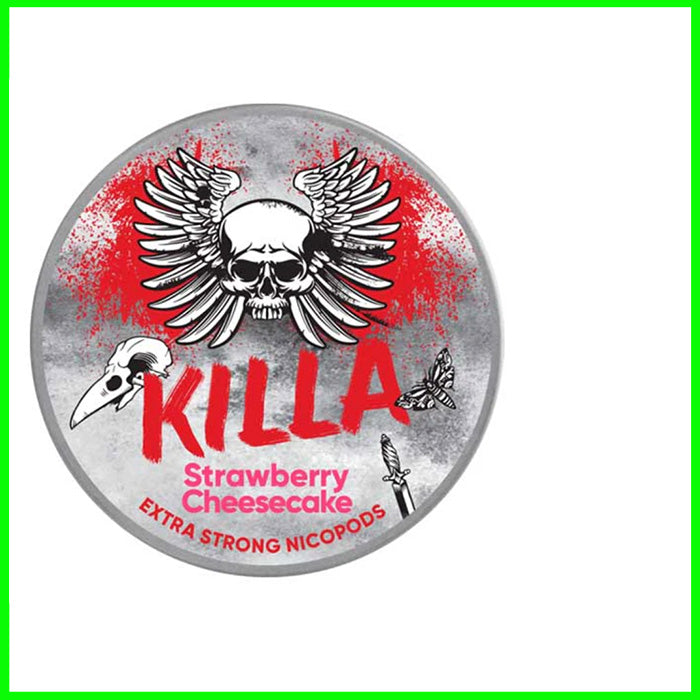 Killa Nicotine Pouches - Strawberry cheesecake