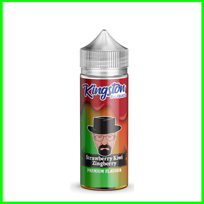 Strawberry Kiwi Zingberry Kingston E-liquid 100ml