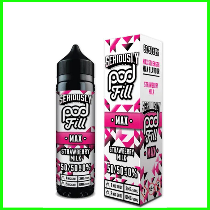 Strawberry Milk Seriously Pod Fill Max 50ml