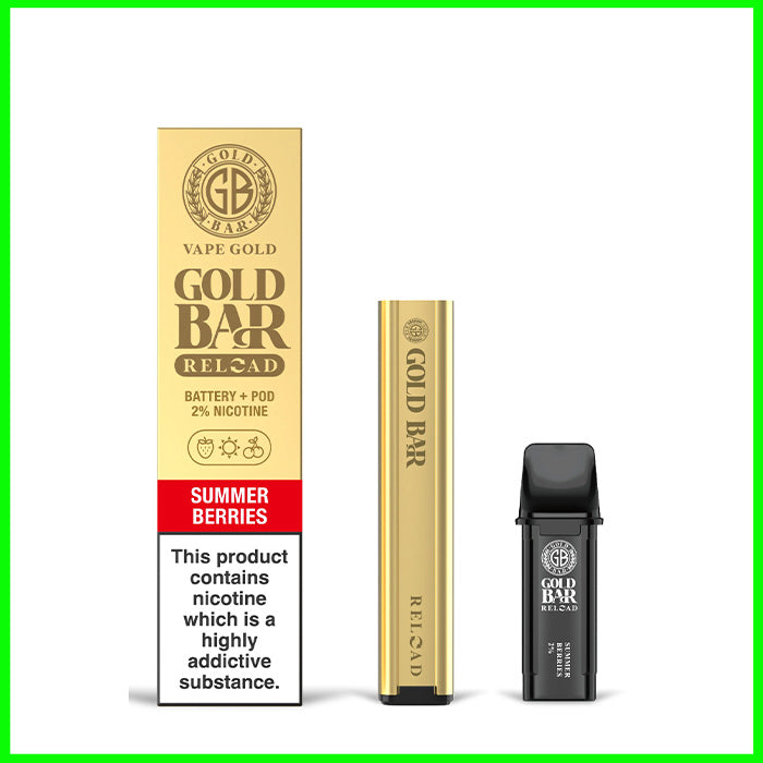 Summer Berries Gold Bar Reload Pre-filled Pod Kit