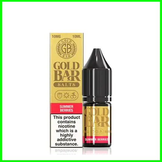 Summer Berries Gold Bar Nic Salt