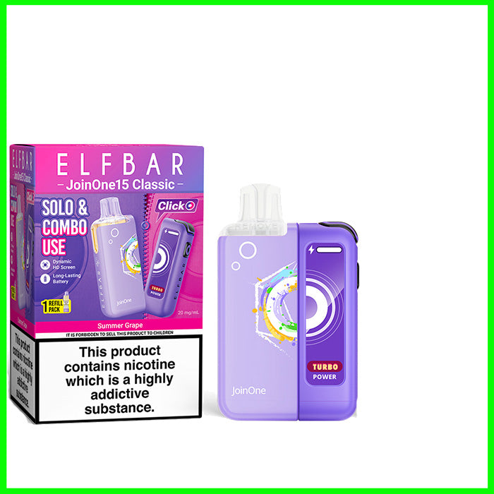 Elf Bar JoinOne15 Vape Kit - Summer Grape
