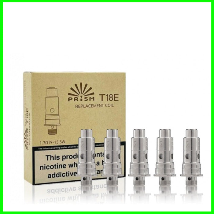 Innokin Prism T18E 1.7ohm Coils (5 Pack)