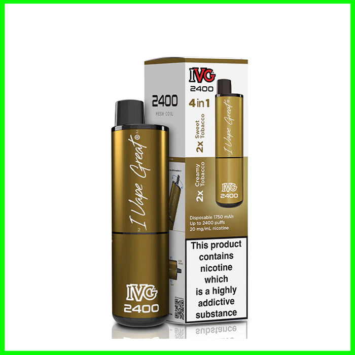 Tobacco Edition IVG 2400 Disposable