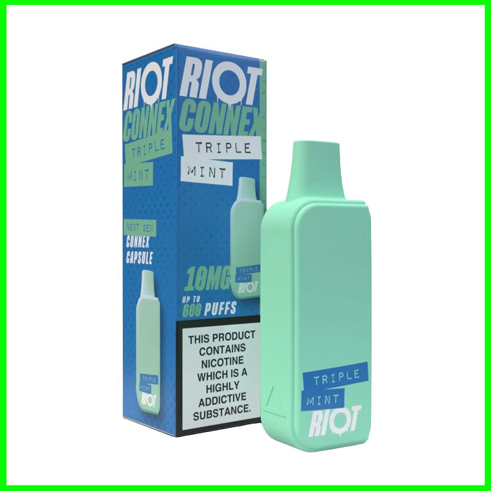 Triple Mint Riot Connex Pre-filled Pod