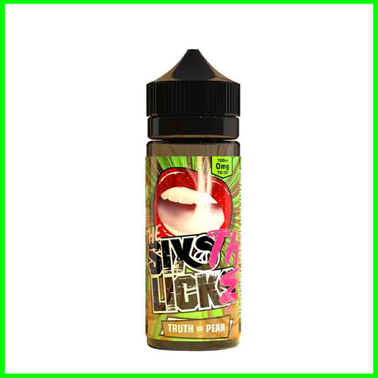 Truth Or Pear Six Licks 100ml Shortfill