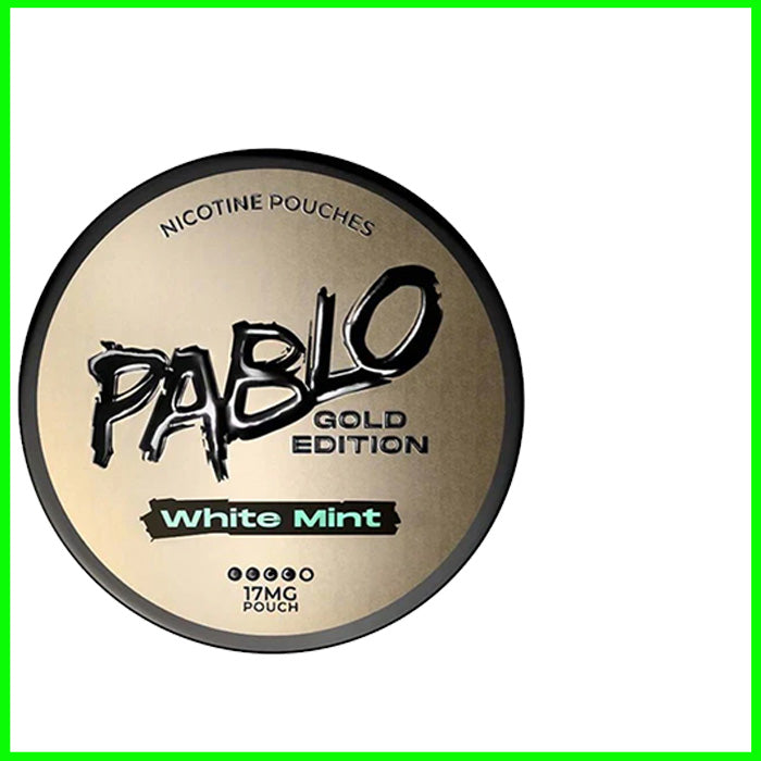 Pablo Gold Edition Nicotine Pouches - White Mint