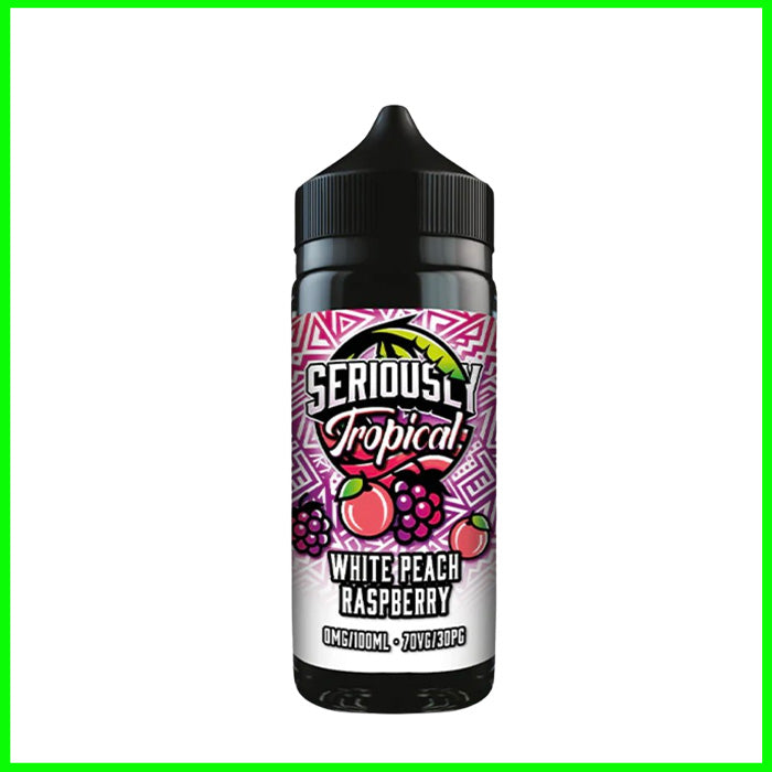 White Peach Raspberry Doozy Seriously Tropical 100ml