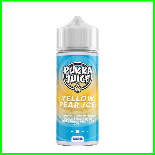 Yellow Pear Ice Pukka Juice 100ml