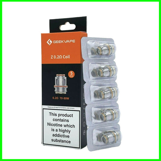 Geekvape Zeus Z2 0.2 Replacement Coils (5 Pack)